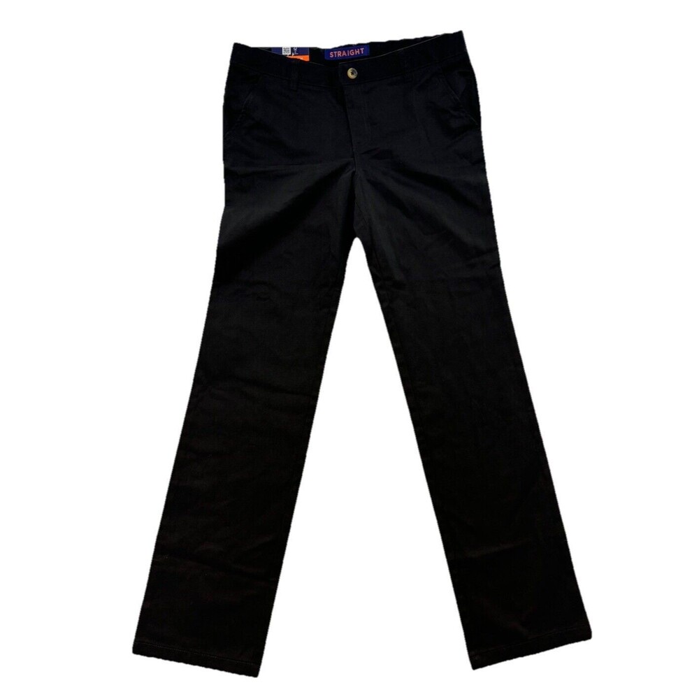 French Toast Boys Uniform Straight Fit Adjustable Waist Pants Size 16 New W/Tags